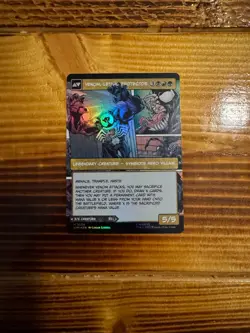 MTG Marvel's Spider-Man Eddie Brock #224 Borderless Foil LP/NM - Image 2