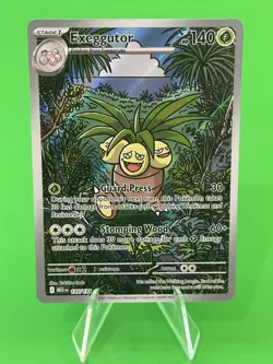 Pokemon Exeggutor Mega Evolution Illustration Rare 135/132 NM!!! - Image 1