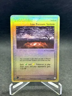Pokemon TCG Low Pressure System EX Dragon 86/97 Reverse Holo LP/NM Free Shipping - Image 1