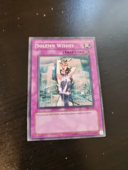 YUGIOH Solemn Wishes - PSV-055 - Unl Edition Common - LP/NM y3 - Image 1