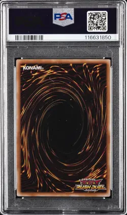 2024 YU-GI-OH! JAPANESE OVER RUSH RARE #JP062 SEVENS ROAD CHARM WITCH PSA 9 - Image 2