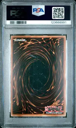 2006 YU-GI-OH! COLLECTORS TIN #EN006 HAMON, LORD OF STRIKING THUNDER PSA 9 - Image 2