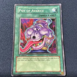 Pot of Avarice SD10-EN030 Common 1st Edition Yugioh - Image 2