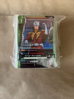 Gundam TCG Demo Sample Decks Bandai Card Game - Image 2