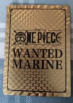 RARE RORONOA ZORO One Piece Anime 24K Gold Flake Wanted Card CCG USA SELLER - Image 3