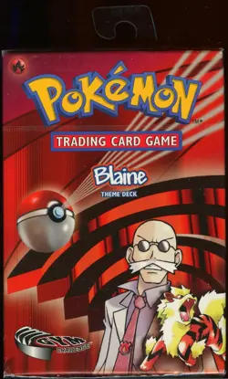 1x SEALED Gym Challenge BLAINE Theme Deck (60 Pokemon Cards) - Image 2