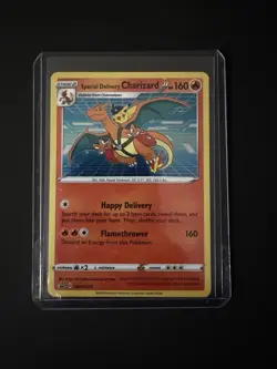 Special Delivery Charizard SWSH075 SWSH: Sword & Shield Promo Cards Holo NM - Image 5