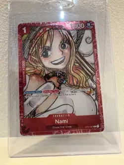 Nami ST01-007 One Piece Promotion Cards Foil Red film collection - Image 1