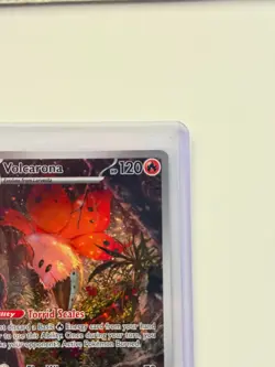 Volcarona Pokemon TCG Black Bolt Illustration Rare Card 100/086 LP - Image 4