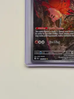 Volcarona Pokemon TCG Black Bolt Illustration Rare Card 100/086 LP - Image 5
