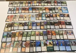MTG Magic The Gathering Card Lot #67 ,100+ Card Lot,Random Select. Incl 5 FOILS - Image 1