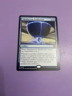 MTG Simulacrum Synthesizer Card - Image 1