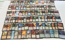 MTG Magic The Gathering Card Lot #34 ,100+ Card Lot,Random Select. Incl 5 FOILS - Image 1