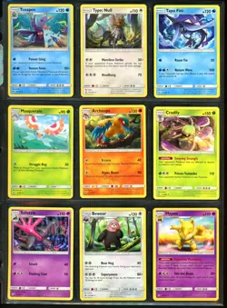 Pokemon SUN & MOON Set Series Collection Cards Huge Lot HOLO Rare REVERSE Foil + - Image 3