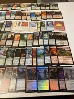 MTG Magic The Gathering Card Lot #64 ,100+ Card Lot,Random Select. Incl 5 FOILS - Image 2