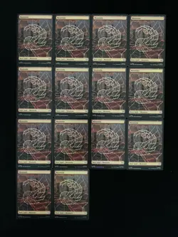 2025 Magic The Gathering MTG Marvel Spm EN #L 0192 Mountain Lot*14 KM035 - Image 1