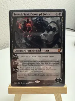 Magic The Gathering: Tevesh Szat, Doom Of Fools. Regular. NM - Image 1
