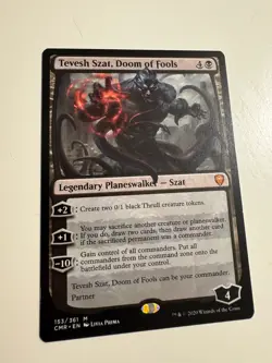 Magic The Gathering: Tevesh Szat, Doom Of Fools. Regular. NM - Image 4