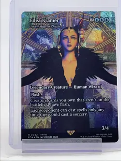 EDEA KRAMER 2025 MAGIC THE GATHERING FINAL FANTASY RARE FOIL Q3205 - Image 1