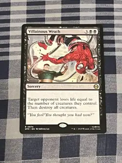 Villainous Wrath #74 | Magic Marvel Spider-Man - Image 1