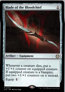 Blade of the Bloodchief - R - Commander: The Lost Caverns of Ixalan - 300 - NM - - Image 1
