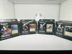 Magic: The Gathering Final Fantasy Commander Deck Bundle All 4 Decks NIB - Image 1