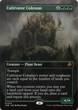 Cultivator Colossus (Borderless) M Innistrad Remastered 317 LP-NM - Image 1