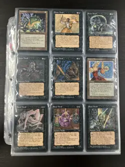 COMPLETE SET FALLEN EMPIRES MAGIC THE GATHERING NEAR MINT SET VERY NICE! - Image 1