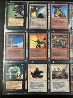 COMPLETE SET FALLEN EMPIRES MAGIC THE GATHERING NEAR MINT SET VERY NICE! - Image 2