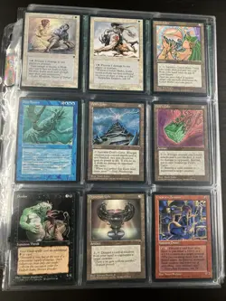 COMPLETE SET FALLEN EMPIRES MAGIC THE GATHERING NEAR MINT SET VERY NICE! - Image 3