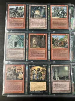 COMPLETE SET FALLEN EMPIRES MAGIC THE GATHERING NEAR MINT SET VERY NICE! - Image 4