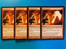MTG 4x Lightning Axe Time Spiral Pauper Modern Magic the Gathering x4 HP - Image 1