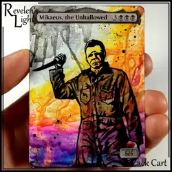 Mikaeus, the Unhallowed Alter Hand Painted MTG Altered Art - Magic the Gathering - Image 1