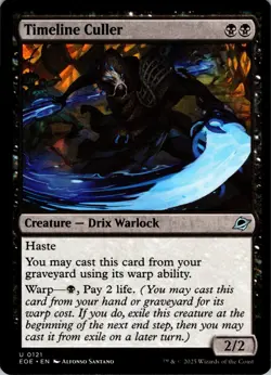 Timeline Culler - U - - Normal - Edge of Eternities - #121 - NM - MTG - Image 1