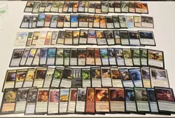 MTG Magic The Gathering Card Lot #58 ,100+ Card Lot,Random Select. Incl 5 FOILS - Image 1