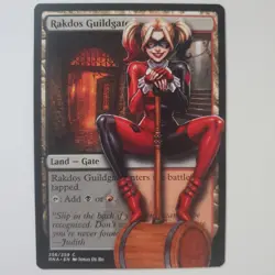 Altered Art MTG Card - Rakdos Guildgate - Anime Girl - Image 1