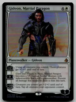 Gideon, Martial Paragon M Amonkhet 270 NM FOIL - Image 1