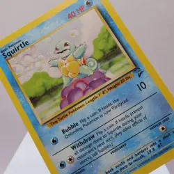 Pokemon TCG - Squirtle 93/130 Base Set 2 Common WOTC - PL - Image 1