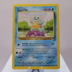 Pokemon TCG - Squirtle 93/130 Base Set 2 Common WOTC - PL - Image 2