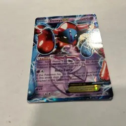 2013 Pokemon Deoxys EX BW82 Holo Black Star Promo Team Plasma - Image 2
