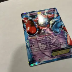 2013 Pokemon Deoxys EX BW82 Holo Black Star Promo Team Plasma - Image 3