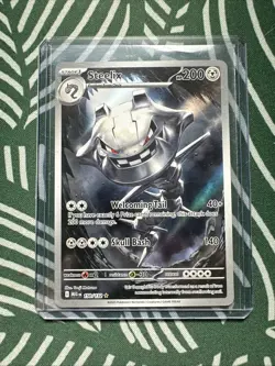 Steelix 150/132 Illustration Rare Pokemon TCG Mega Evolution - Image 1