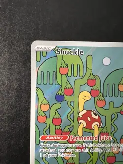 Shuckle 136/132 Me01: Mega Evolution Illustration Rare Holo Pokemon TCG NM - Image 5