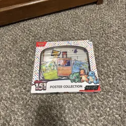 Scarlet & Violet 151 Poster Collection Box Pokemon TCG - New & Factory Sealed - Image 1