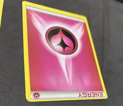 Pokemon ERROR Cut Miscut Alignment Dot 2013 Basic Energy Fire Fairy LP - Image 4