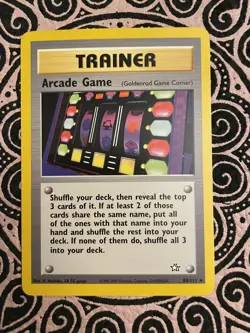 Pokemon TCG Arcade Game Neo Genesis 83 Regular Unlimited Rare - Image 1