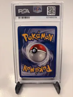 Pokemon TCG Hitmonchan 7/102 Base Set Holo Shadowless PSA 5 - Image 2