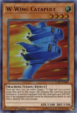 Yugioh - W-Wing Catapult (Ultra Rare) (Unlimited) - LCKC-EN083 P - Image 1