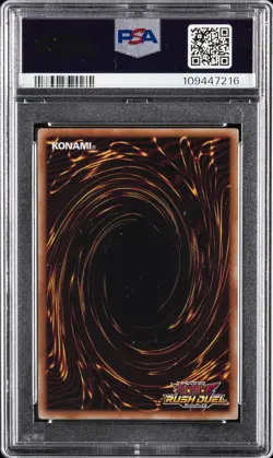 2023 YU-GI-OH! JPN OVER RUSH RARE #JP037 RED REBOOT ENHANCED BOOST DRAGON PSA 9 - Image 2