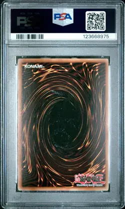 2003 YU-GI-OH! BOOSTER PACK TIN #007 DARK MAGICIAN PSA 8 - Image 2